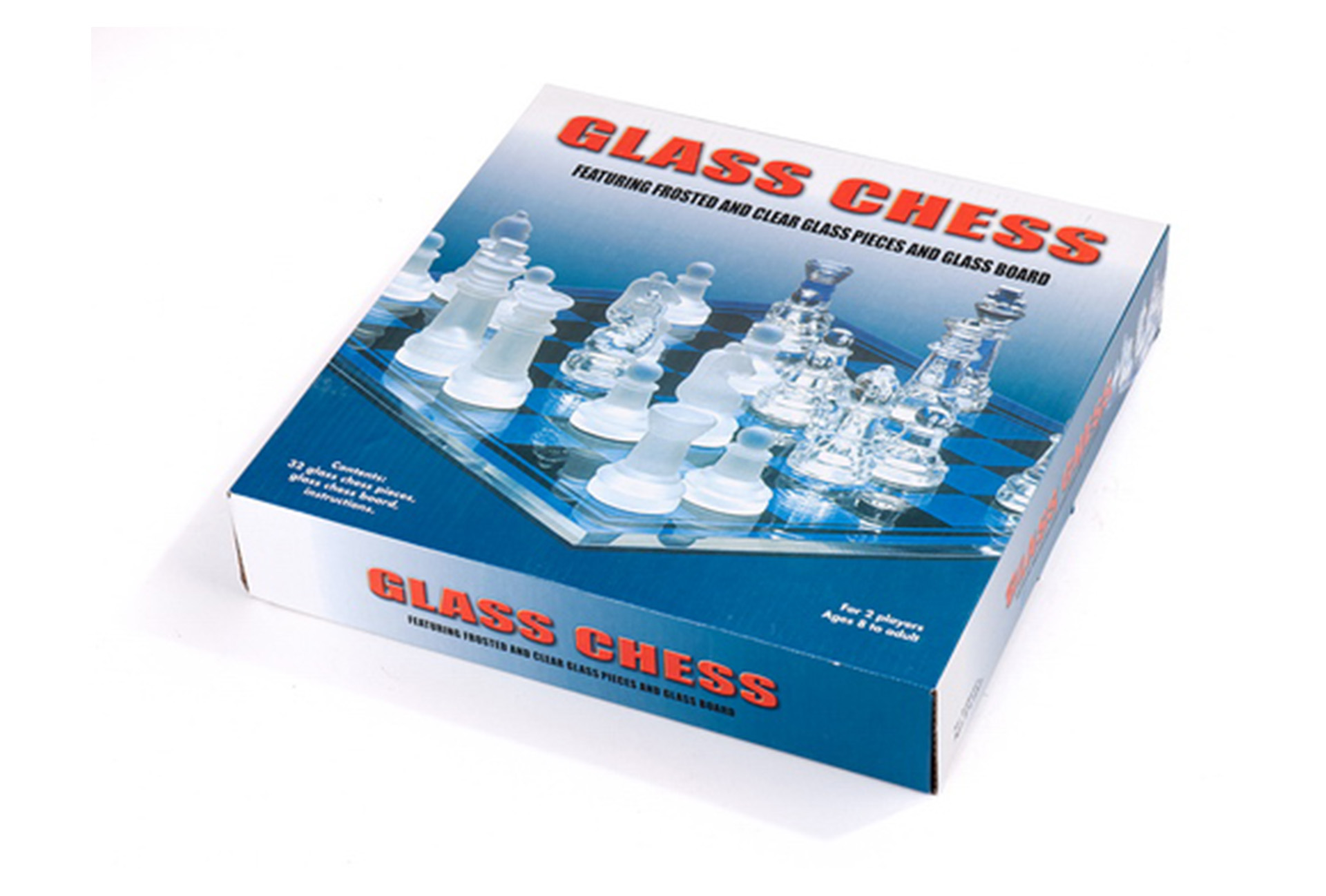 GC1207 GLASS CHESS SET