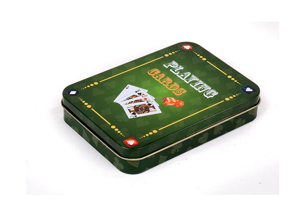 DC5010 PLAYING CARDS IN TIN BOX