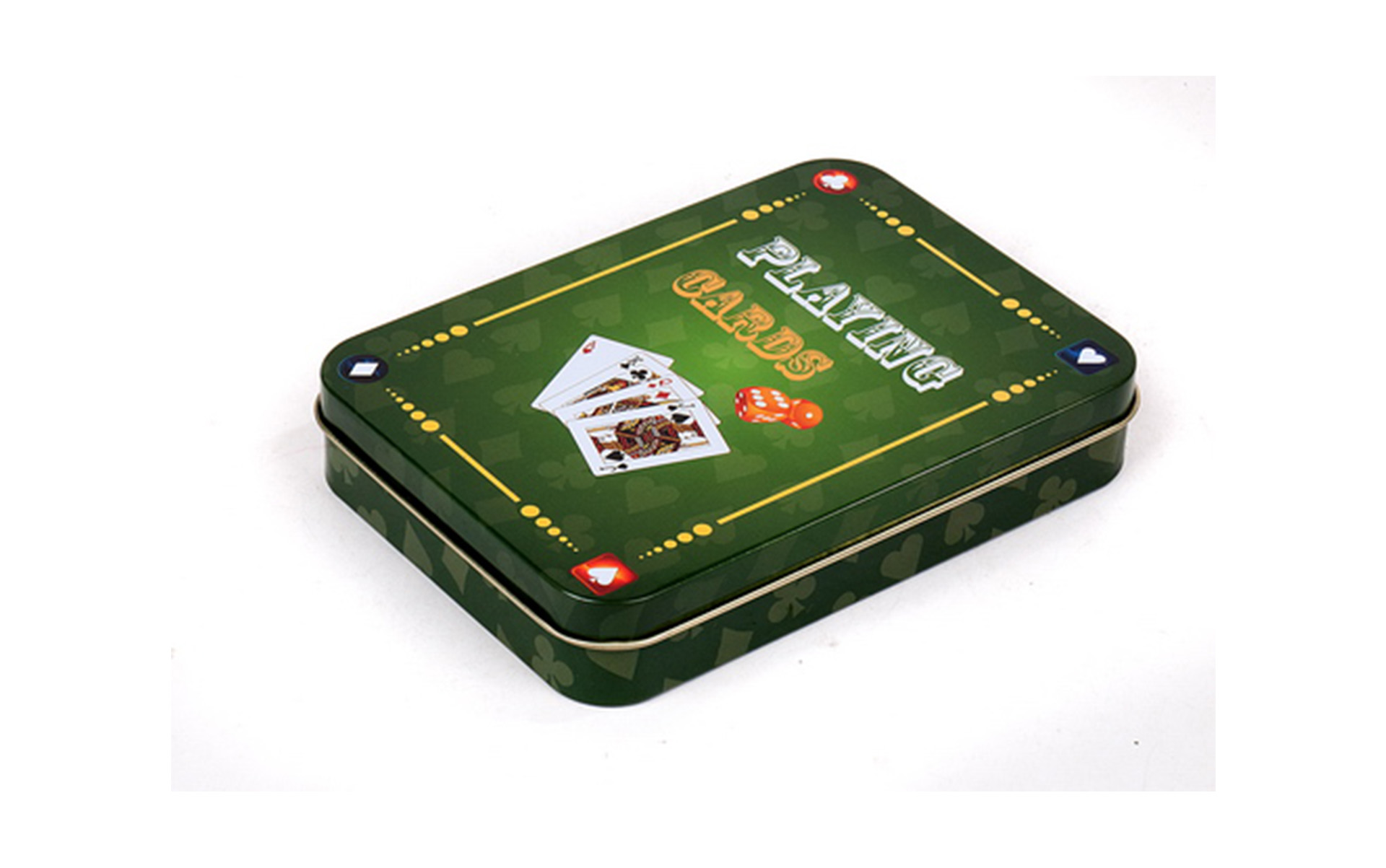 DC5010 PLAYING CARDS IN TIN BOX