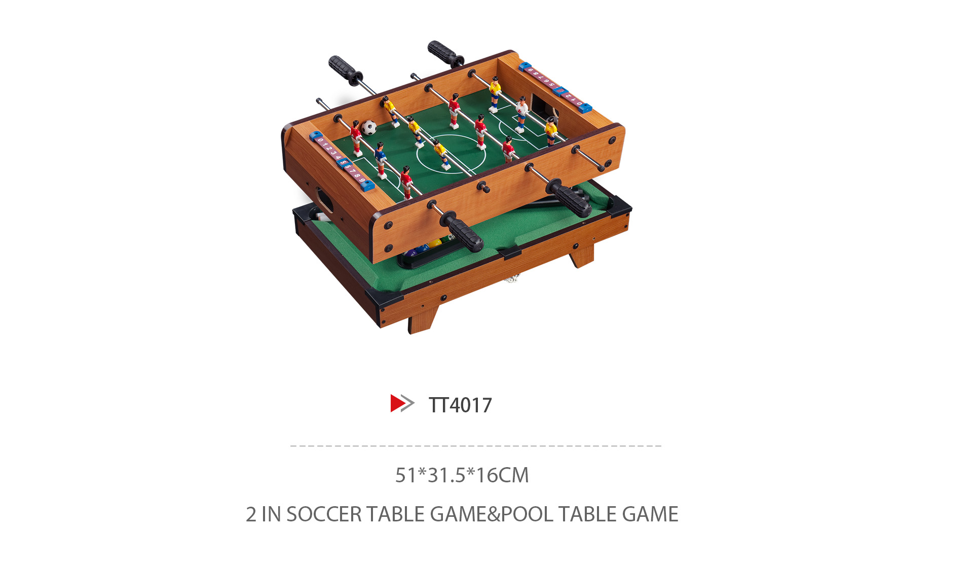 TT4017 2 IN 1 TABLE GAME
